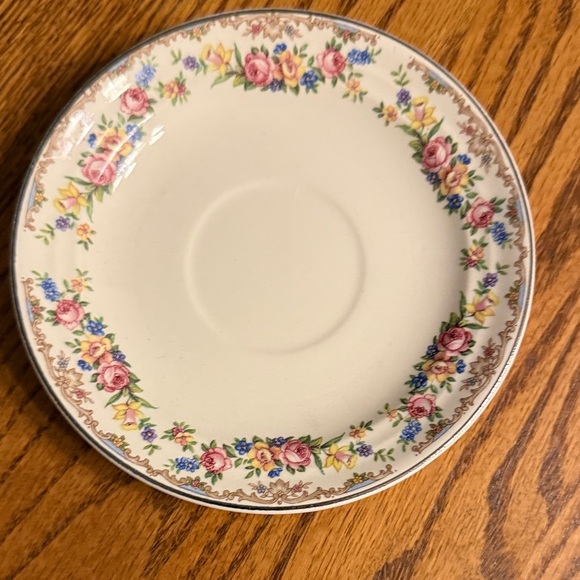 Charming Floral Mug and Saucer Set - Picture 3 of 4